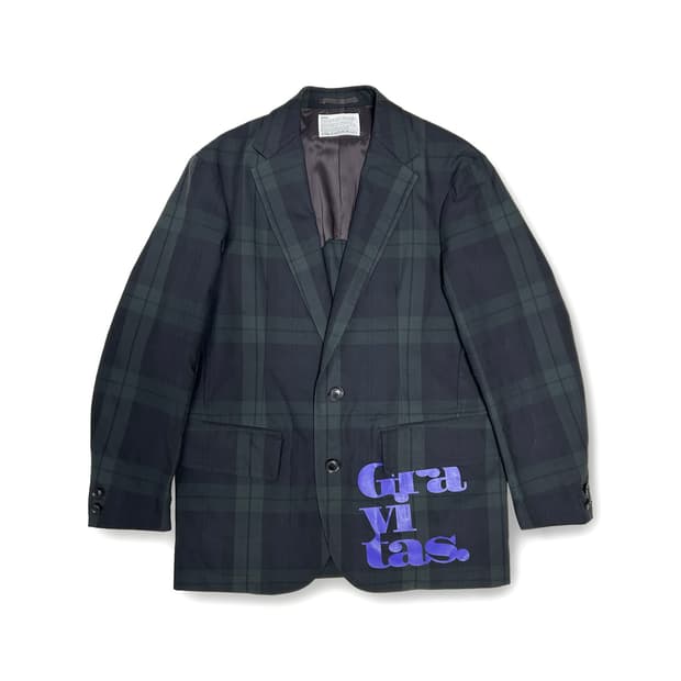 2019 ss Kolor 컬러 체크 블레이저 샘플