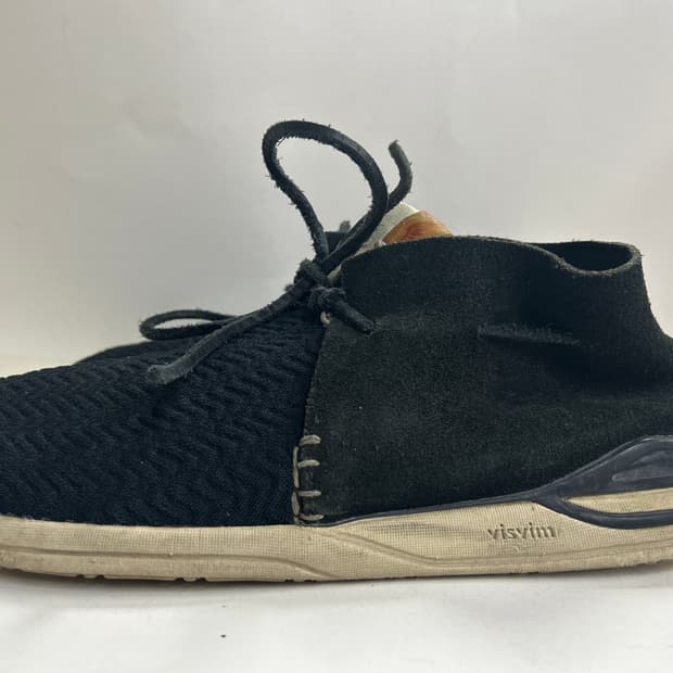 VISVIM 비즈빔 HURON 니트스웨이드 콘초 커스텀 부츠 275