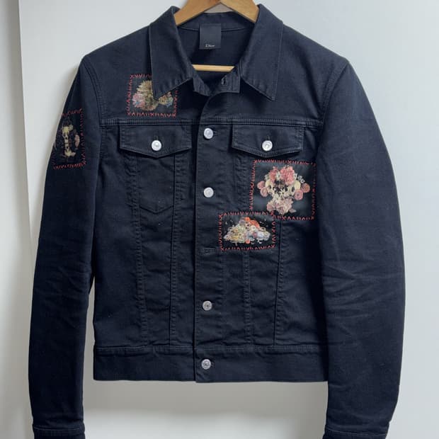 디올 옴므 토루카메이 데님 트러커 자켓 46사이즈