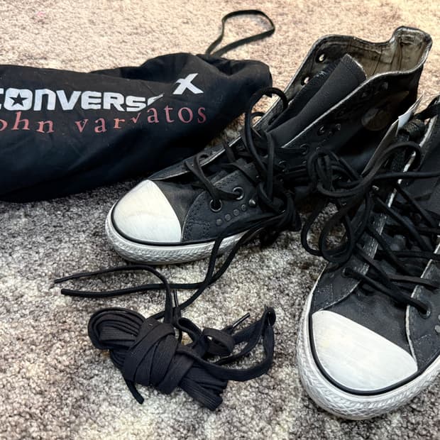 John Varvatos xConverse존바바토스 스터드하이탑 리미티드