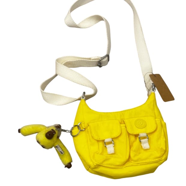 키플링 초미니 크로스백/아기 업은 고릴라 키링