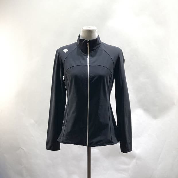 데상트 여성 러닝집업자켓 90