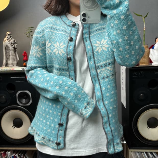 엘엘빈 노르딕 램스울 가디건