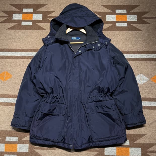 폴로랄프로렌 덕다운 콜드 파카 패딩 L