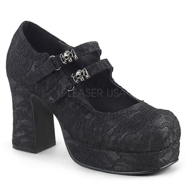 데모니아 고디카09 블랙레이스 메리제인힐 구해요