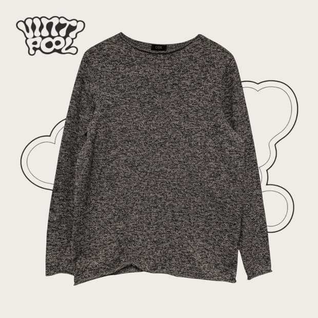 COS 코스 멀티컬러 라운드넥 니트