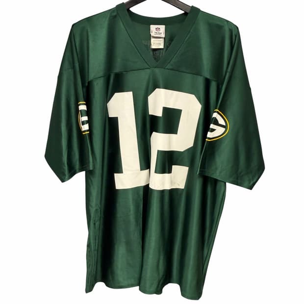 NFL 그린베이 패커스 유니폼 풋볼 져지 XL