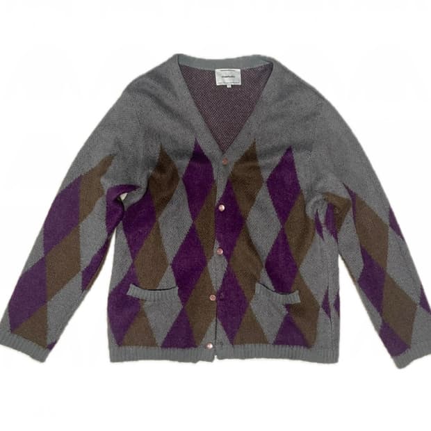 [Viva studio] 비바스튜디오 아가일 가디건 L (상태 좋음)