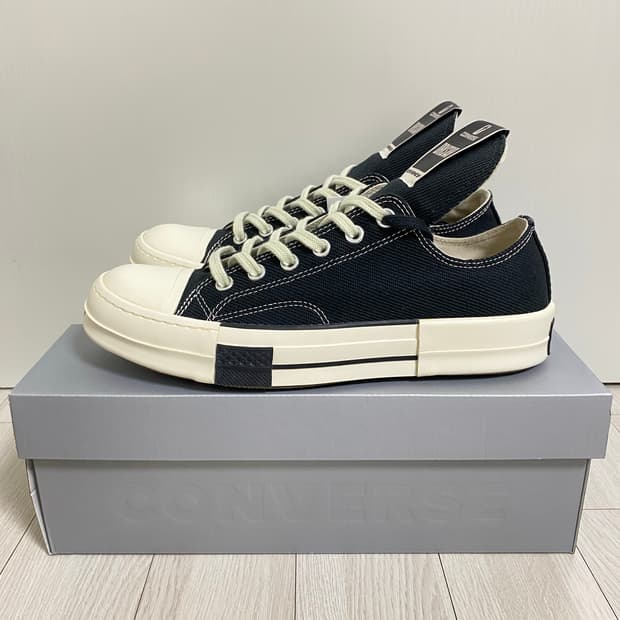 DRKSHDW by Rick Owens X CONVERSE DRKSTAR