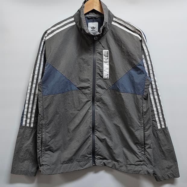 아디다스 삼선 트랙 자켓 바람막이 L