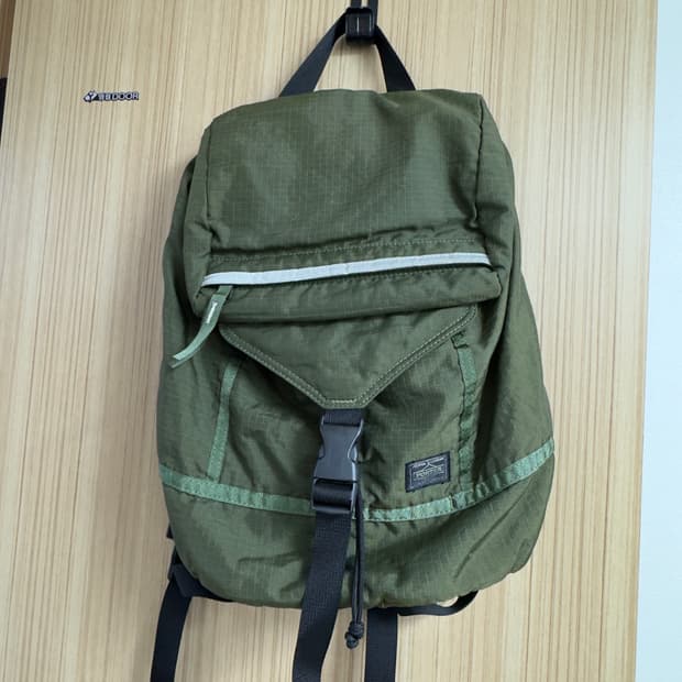 포터 립스탑 럭색 카키