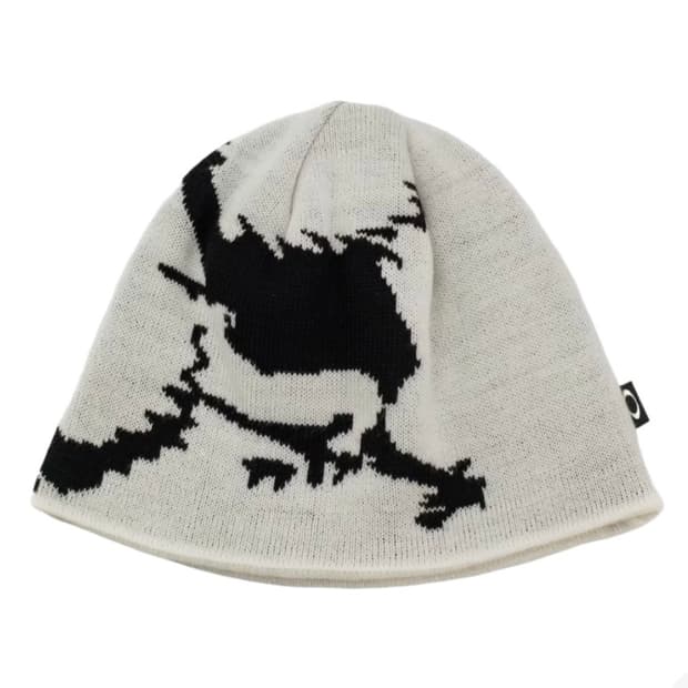 오클리x피에트 스컬 비니 본 화이트