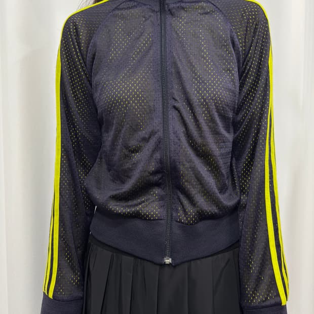 adidas mesh reversible zipup