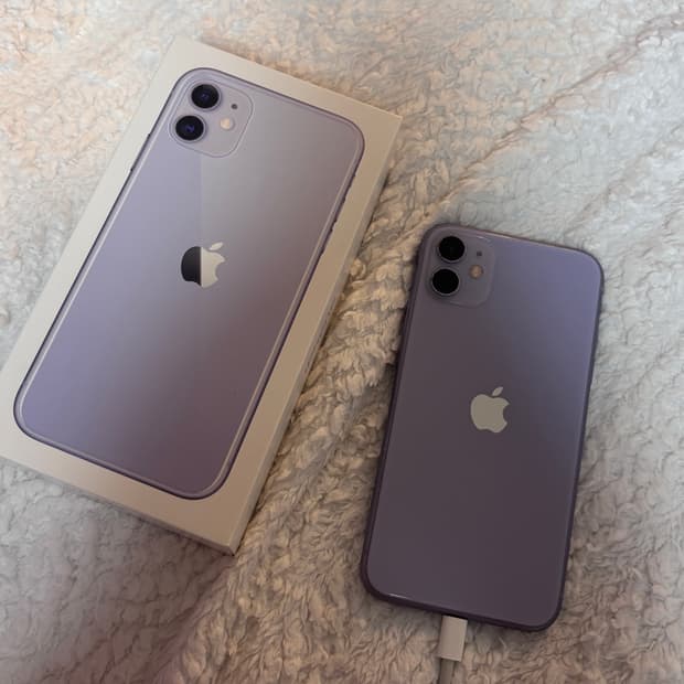아이폰 11 퍼플 128GB