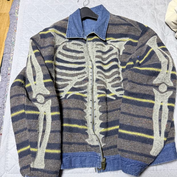 [4]캐피탈 본 데님 리버시블 자켓