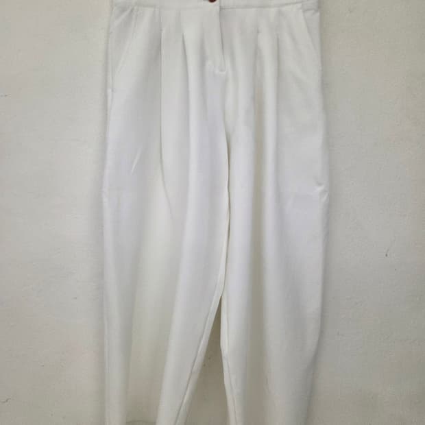 아디다스 말본 골프바지 M 화이트