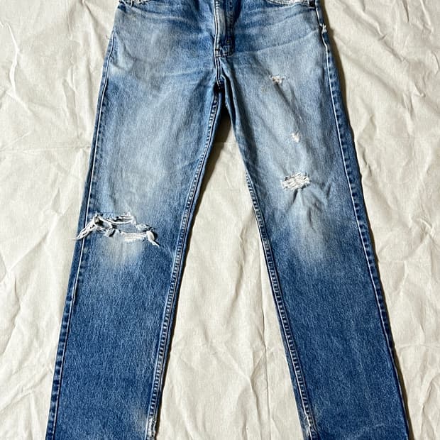 [USA제/80-90s] Levi's 509 오렌지탭 데님 팬츠