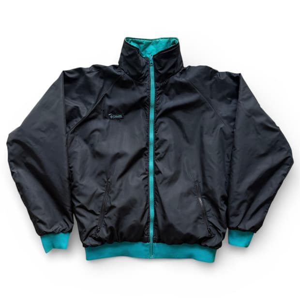 80s Columbia 리버시블 봄버 자켓