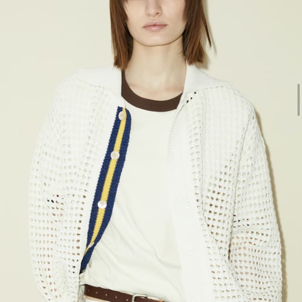 노앙 크로쉐 가디건