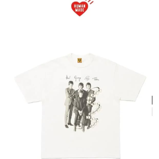 휴먼메이드 비틀즈 반팔 