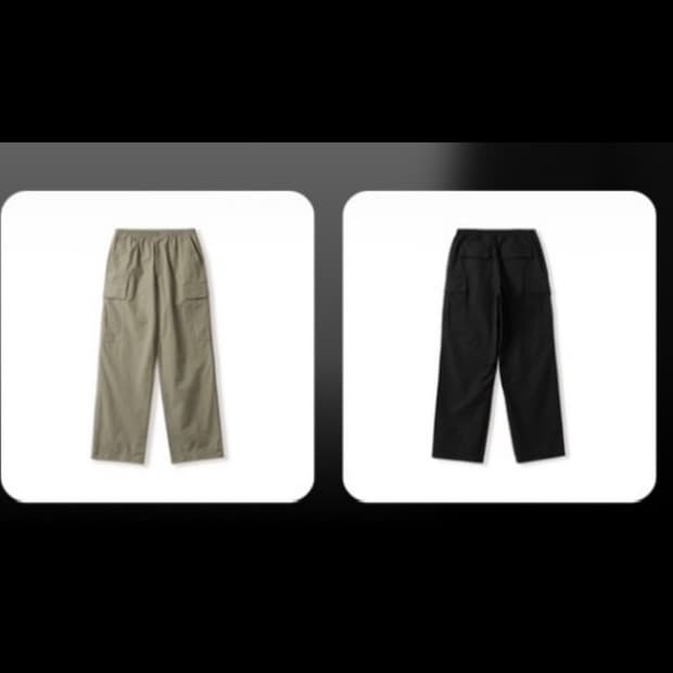 스테디에브리웨어 카고팬츠 두 색상 일괄 판매합니다 SEW