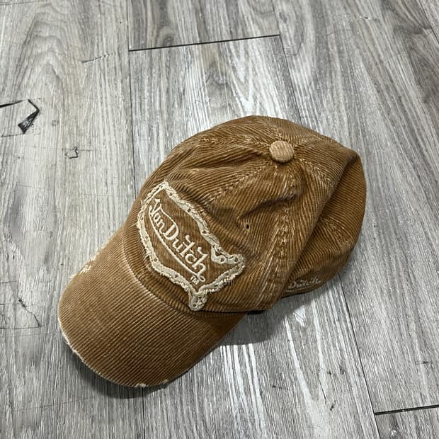 Von Dutch 본더치 코듀로이 볼캡