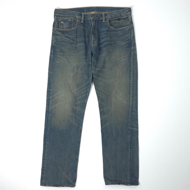 RRL 슬림핏 데님팬츠 (34)