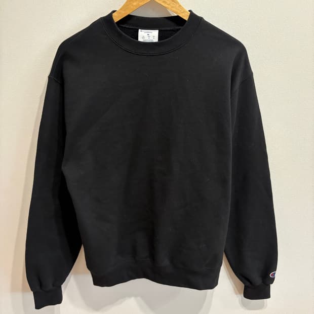챔피온 블랙 맨투맨 M 사이즈