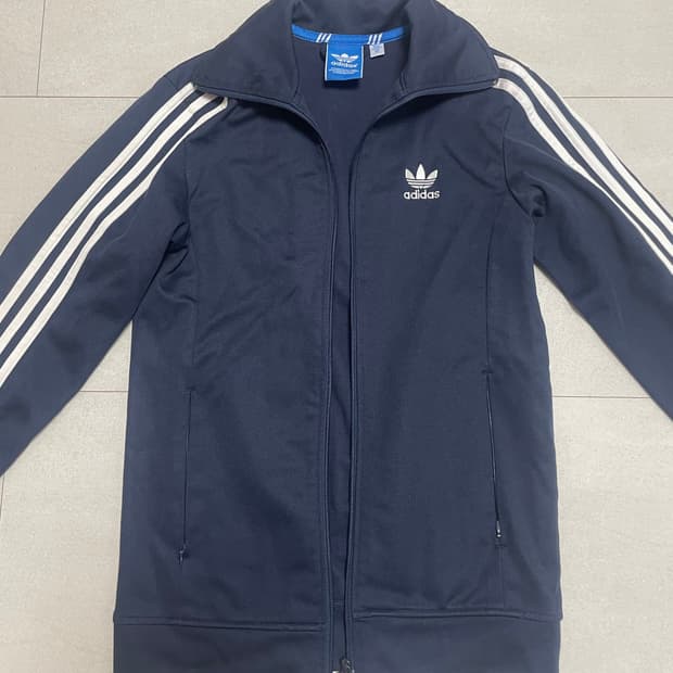 아디다스 져지 트랙탑 네이비 