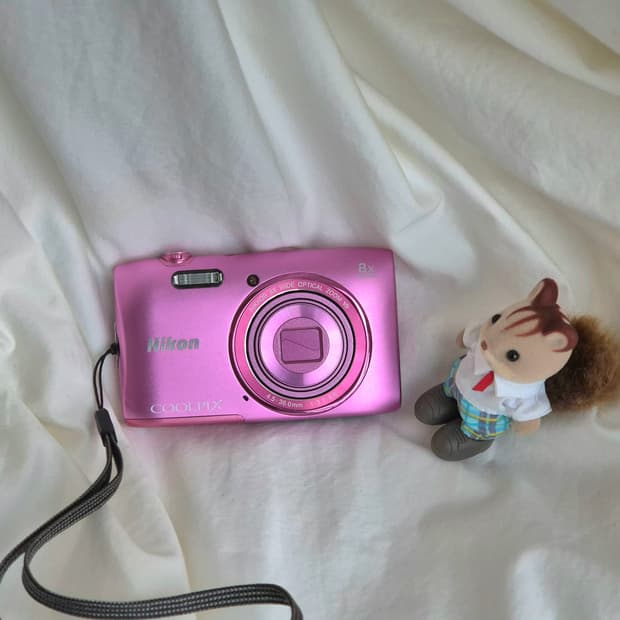 윈터 픽🌸 Nikon COOLPIX S3600 핫핑크💗