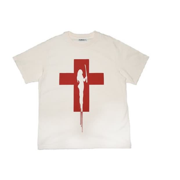 Emew 블레이드 티셔츠 블러드 s