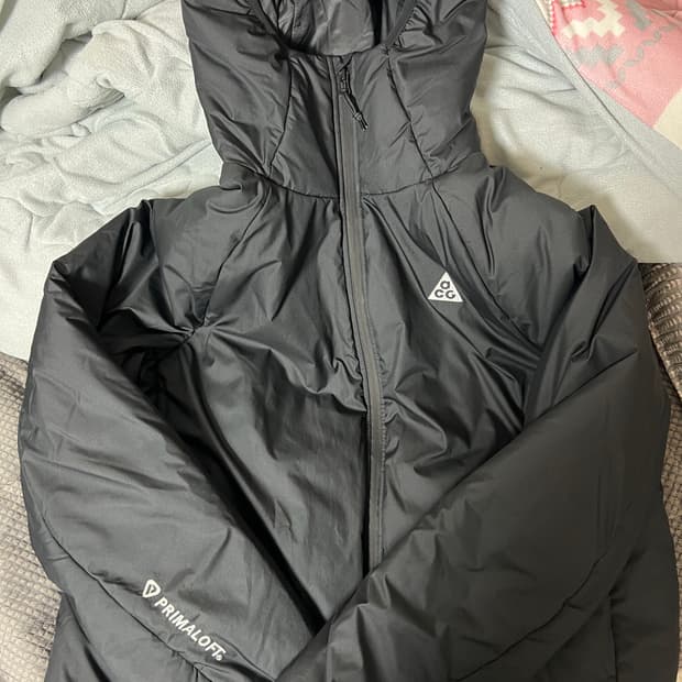 나이키 acg 로프드도프 xl 경량패딩 블랙