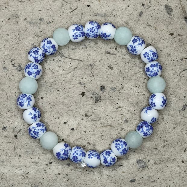 Blue Blossom Bracelet #1