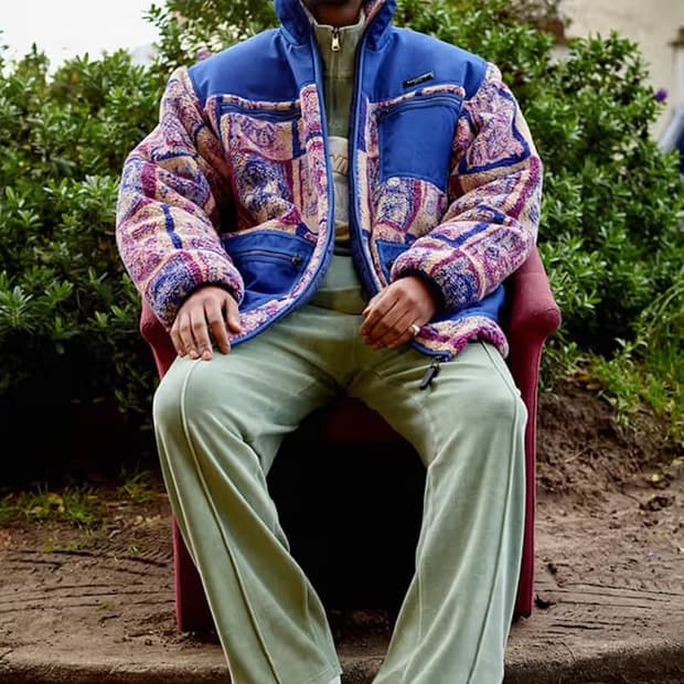 [S] napa by martine rose 플리스 자켓