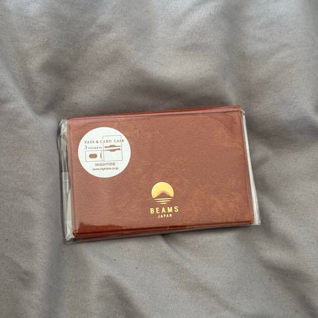 새상품) 빔즈 하이타이드 카드지갑 브라운