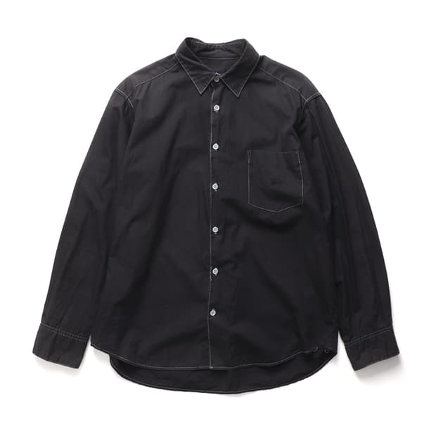 스투시 STUSSY 00s Contrast Stitch Shirt
