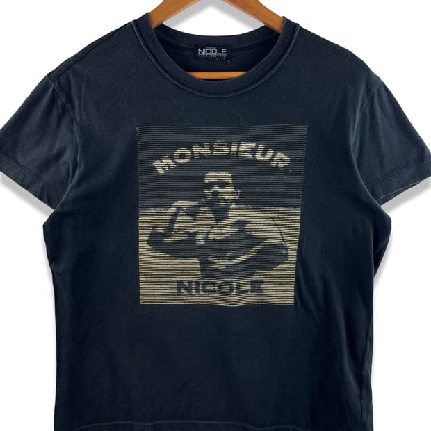 JPN 니콜 일본생산 Monsieur 티셔츠2968