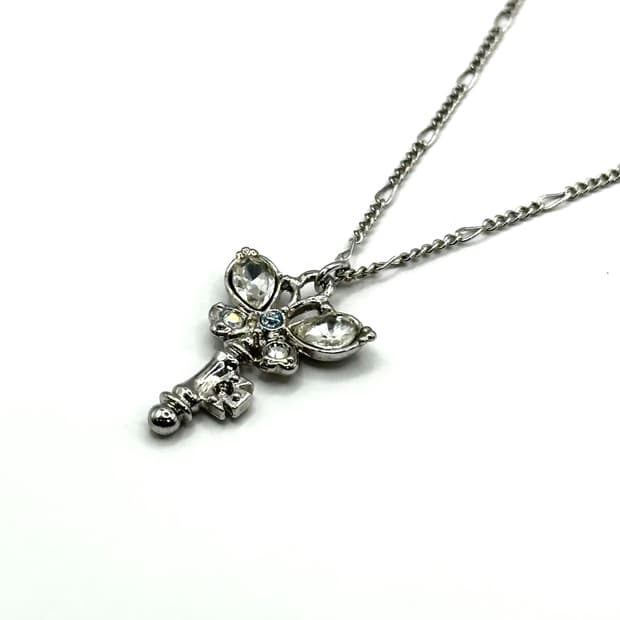 Annasui butterfly key necklace