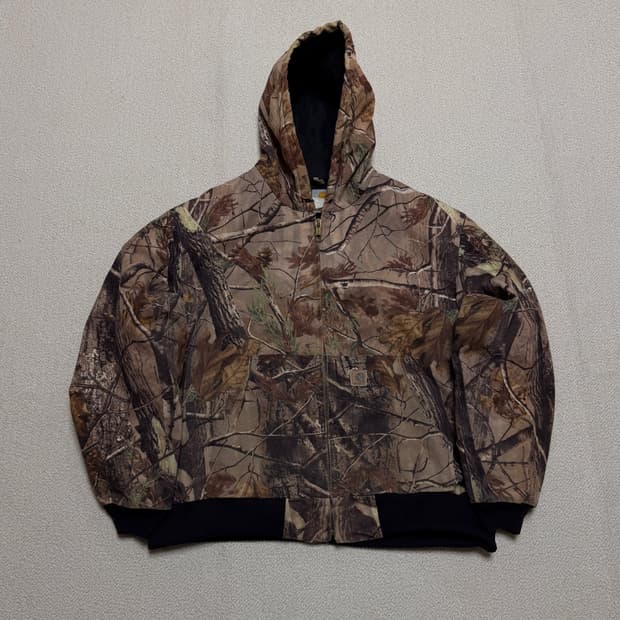 칼하트 리얼트리 덕 액티브 자켓