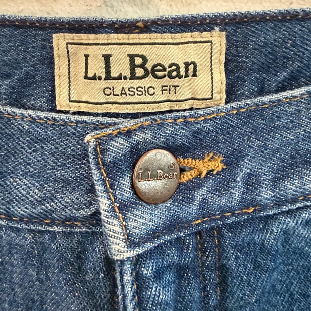 L.L.Bean 플리스 라이닝 데님 팬츠 34x34