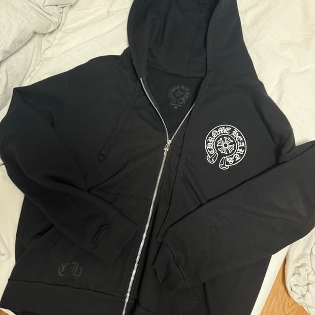 크롬하츠 홍콩 홀스슈 후드집업 M