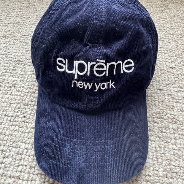Supreme 슈프림 고어텍스 6패널 코듀로이 볼캡