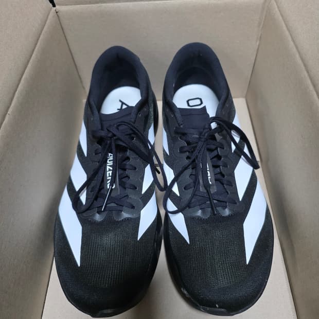 아디다스 evo sl 검흰 사이즈 290