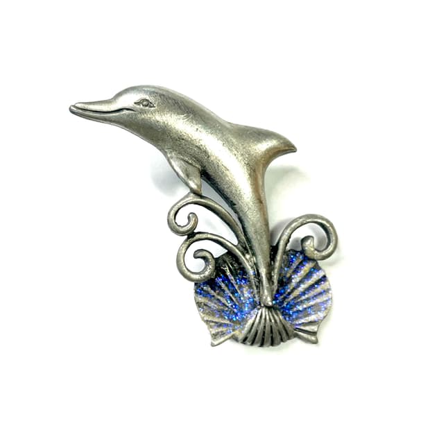 JJ 🐬 Silver Dolphin Earring