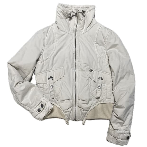 Egoist 에고이스트 하이넥 쇼트 자켓 갸루 펑크