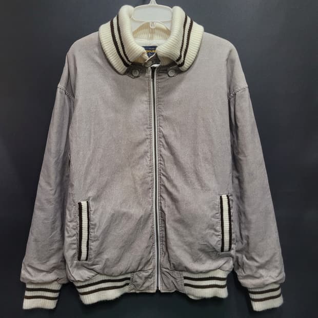 Woolrich 울리치 빈티지 니트 카라넥 워크자켓 