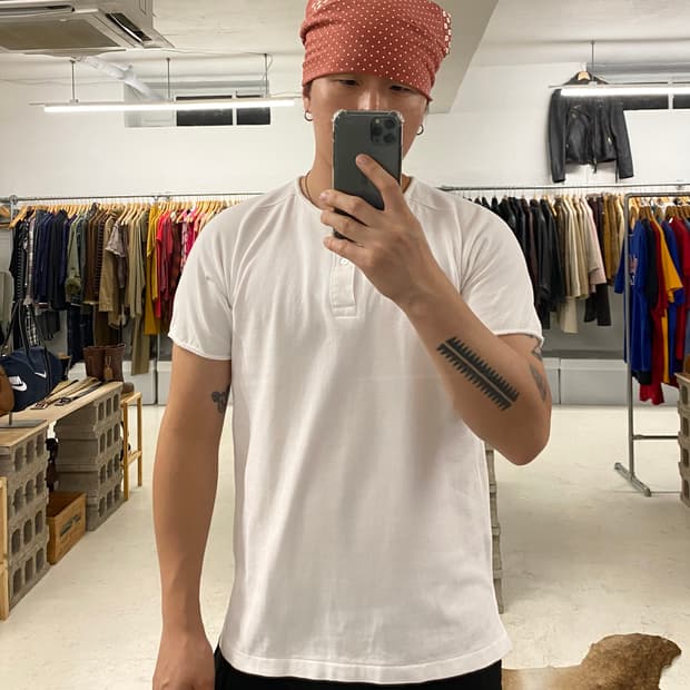 NEEDLES henley neck t-shirts 니들즈 헨리넥 티셔츠