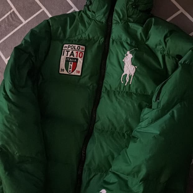 폴로 랄프로렌 빅포니 이탈리아 패딩