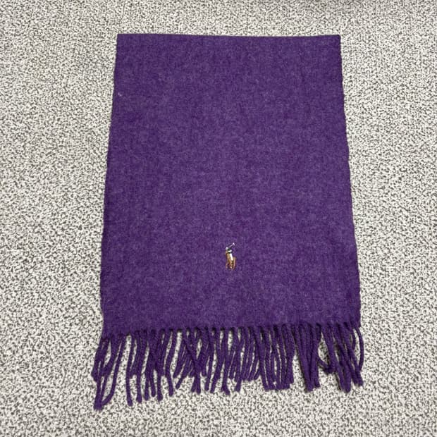 [택포,램스울100] 폴로 랄프로렌 이태리 머플러 목도리 [A]