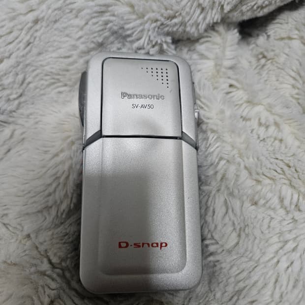 파나소닉 디스냅 sv-av50 핸디캠 레트로디카 빈티지카메라
